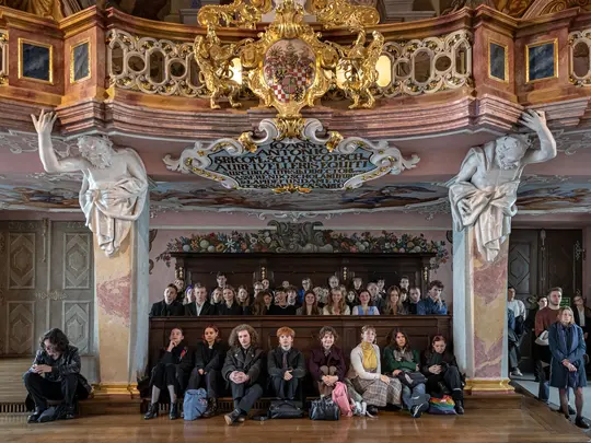 Students of Wrocław's Art Universities gathered in the Leopoldina Hall