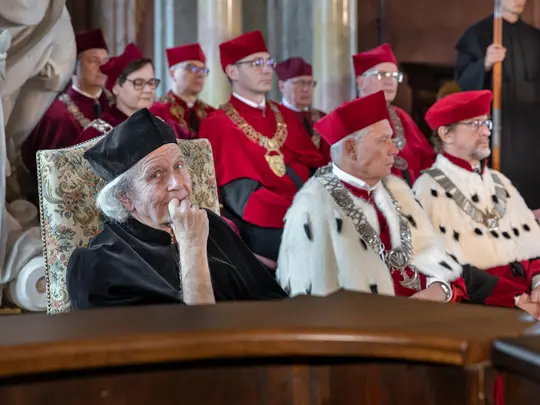 Doktor Honoris Causa ASP &ndash; Zbigniew Rybczyński oraz Rektorzy KRUWiO