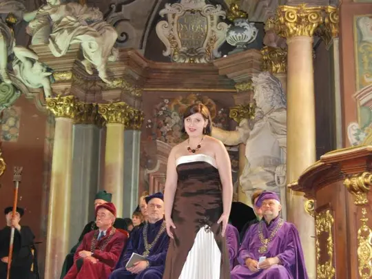 Joanna Zawartko, studentka klasy śpiewu solowego prof. Agaty Młynarskiej-Klonowskiej