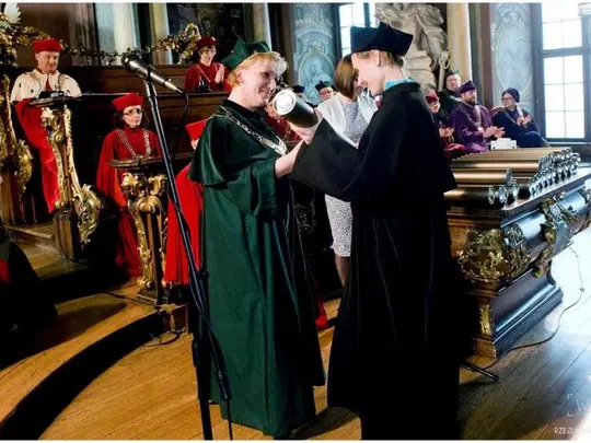 Uroczysta promocja, dr hab. Anna Rutkowska-Schock