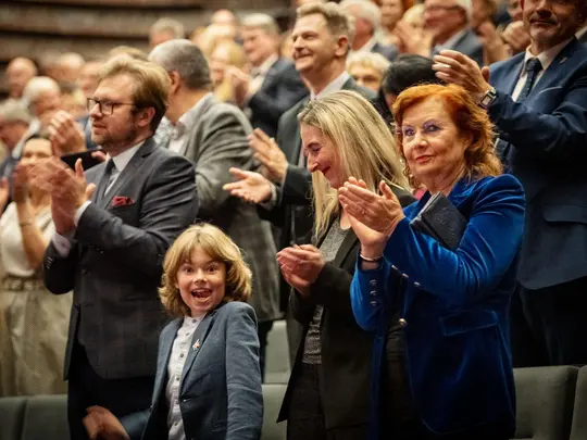 Goście zgromadzeni na Nadzwyczajnym Koncercie Jubileuszowym