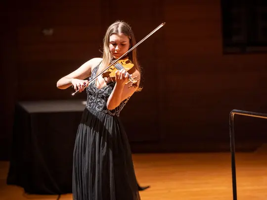 II Sonata a-moll BWV 1003: I. Grave J. S. Bacha w wykonaniu Mileny Pioruńskiej