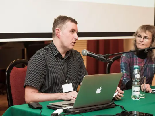 PhD hab. Marek Nahajowski and prof. PhD hab. Violetta Przech