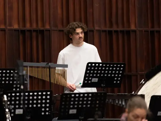 Rehearsals for the Symphonic Composers' Concert as part of the 11th Student Scientific Conference "Ambiguity of Sound"