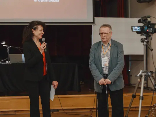 Otwarcie konferencji przez Prorektor ds. artystycznych i naukowych dr hab. Julita Przybylska-Nowak, prof. AMKL oraz prof. dra hab. Jacka Wotę