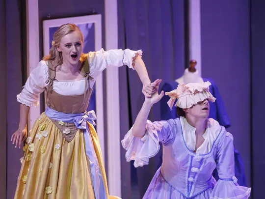 Magdalena J&oacute;zef&oacute;w (Zuzanna), Paweł Szlachta (Cherubin)