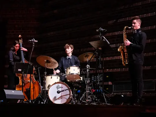 The "few tendernesses" band: Emil Smardzewski, Mikołaj Gł&oacute;wczyński, Adrian Ciesielski