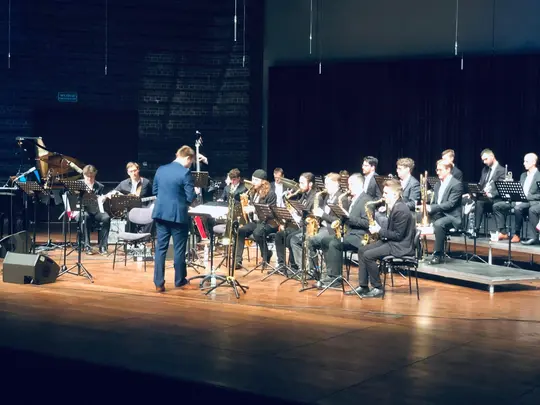 Koncert Big-Bandu AMKL i Achille Succiego