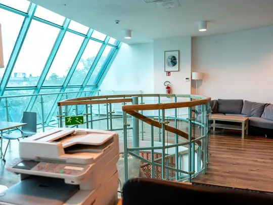 Building F, photo from the AMKL archives