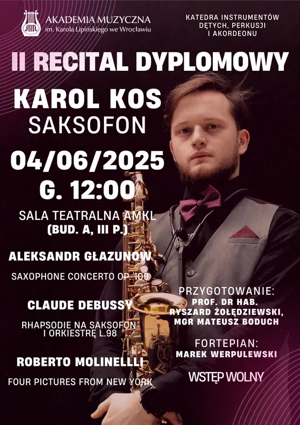 Recital Dyplomowy - Karol Kos
