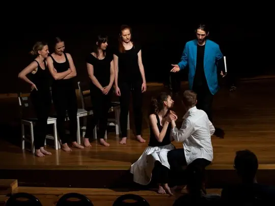 W. A. Mozart "Bastien und Bastienne" - spektakle dyplomowe student&oacute;w Wydziału Wokalnego 31.05 i 2.06.2016