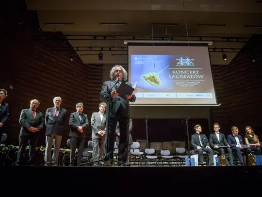 Uczestnicy II Og&oacute;lnopolskiego Konkursu Student&oacute;w Dyrygentury im. Adama Kopycińskiego