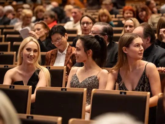 Laureatki I Międzynarodowego Konkursu Skrzypcowego im. Karola Lipińskiego - Karolina Podorska, Barbara Żołnierczyk, Milena Pioruńska