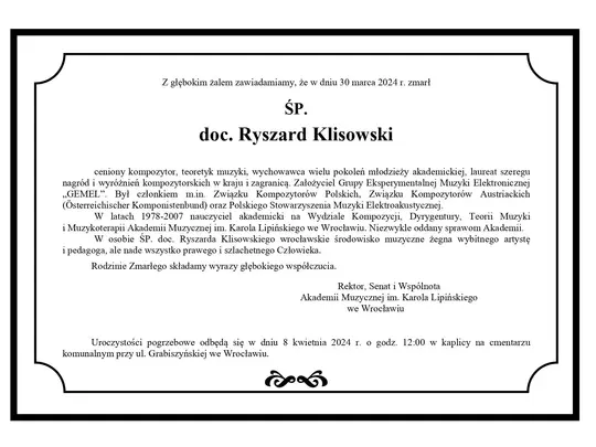 Nekrolog - ŚP.  Klisowski Ryszard _page-0001.jpg