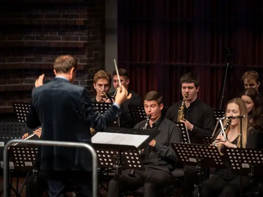 Concert of the AMKL Wind Orchestra, conductor - Piotr Bugaj