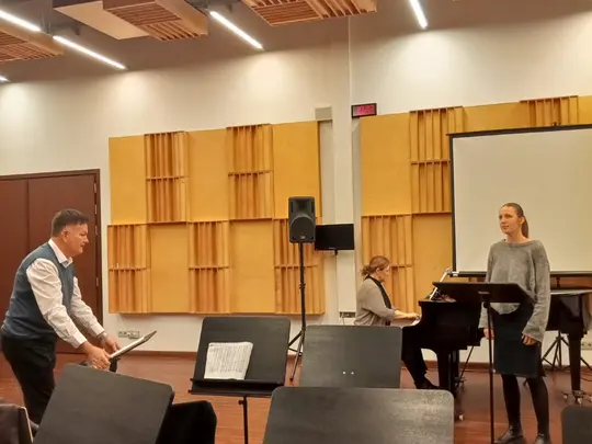 Vocal Master Class with Prof. Deividas Staponkus