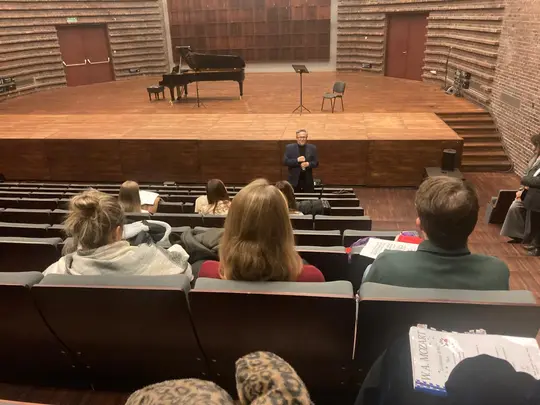 Master Class in Opera and Musical Vocalism with Prof. Ryszard Minkiewicz