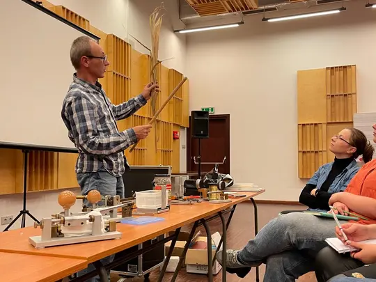 Bassoon reed production course led by Jan Wiśniowski, M.A.