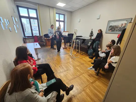 Workshops led by Wojciech Front, M.A.