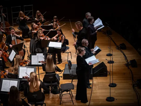 Academic Symphony Orchestra, conductor Wojciech Rodek, Olga Ksenicz - soprano, Piotr Łykowski - alto, Dominik Kozłowski - tenor, Bogdan Makal - bass