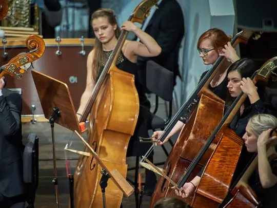 Koncert Europejskiej Studenckiej Orkiestry Symfonicznej - Hochschule f&uuml;r Musik Carl Maria von Weber Dresden 21.11.2016