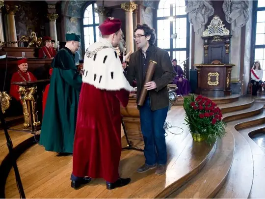 Uroczysta promocja, dr Christian Danowicz