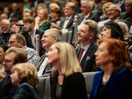 Guests gathered at the Extraordinary Jubilee Concert