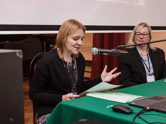 PhD Małgorzata Grajter and PhD hab. Katarzyna Szymańska-Stułka