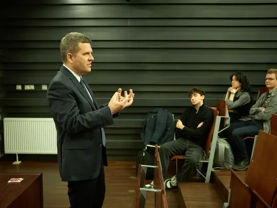 prof. dr hab. Alan Urbanek, Dziekan Wydziału Kompozycji, Dyrygentury, Teorii Muzyki i Muzykoterapii