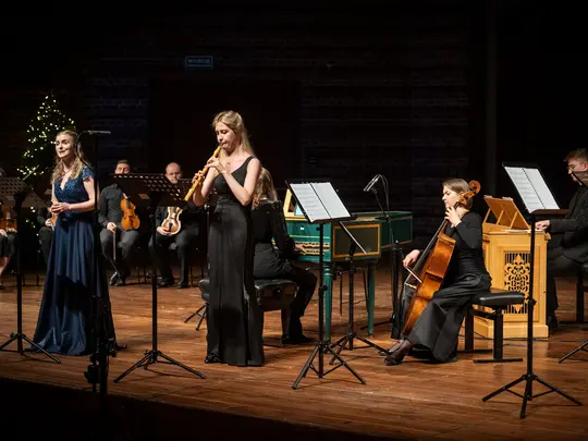 Beata Vyml&aacute;tilov&aacute; &ndash; soprano, Alena Liakhowich &ndash; baroque oboe, WBB Orchestra