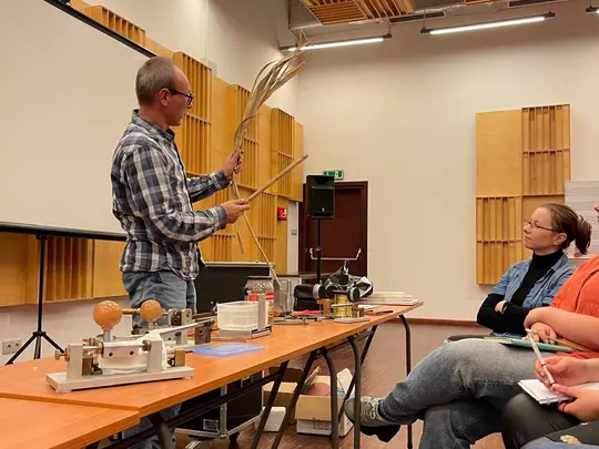 Bassoon reed production course led by Jan Wiśniowski, M.A.