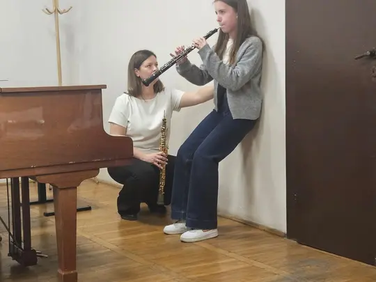 Uczestnicy warsztat&oacute;w