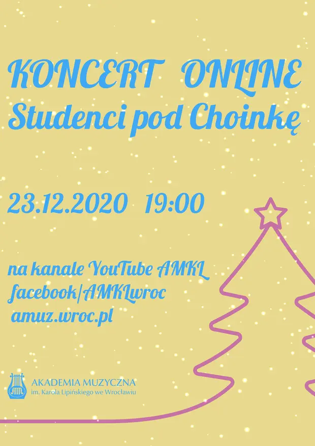 Koncert kolędowy Studenci pod choinkę