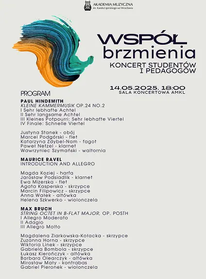Plakat Współbrzmienia