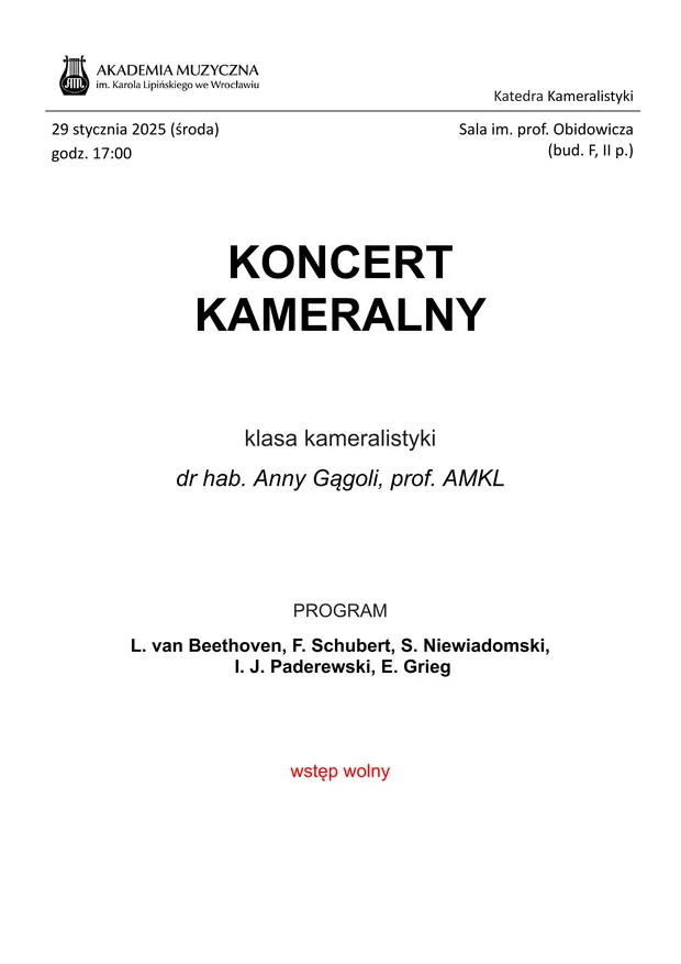 Koncert Kameralny