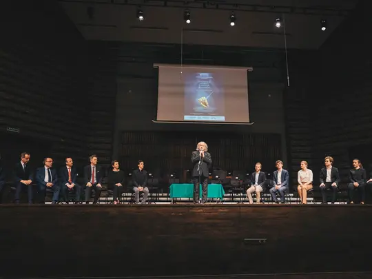 Koncert Laureat&oacute;w i wręczenie nagr&oacute;d, Jury Konkursu wraz z  Finalistami