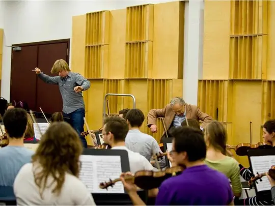 Otwarty Mistrzowski Kurs Dyrygencki prowadzony przez Maestro Gabriela Chmurę 10-14.12.2014