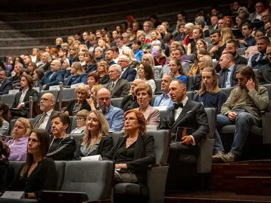 Guests gathered at the Extraordinary Jubilee Concert