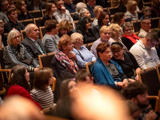 Guests gathered at the Laureates' Concert