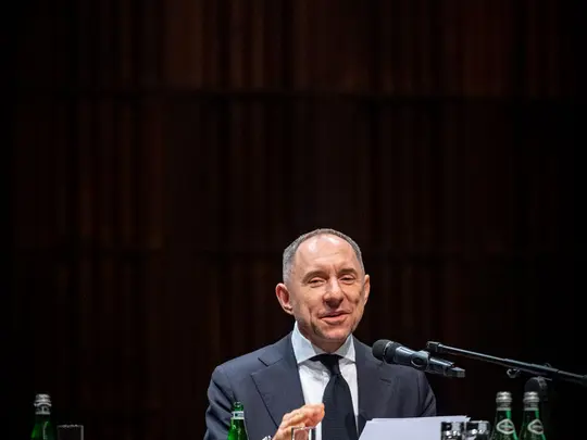 Prof. PhD Hab. Krystian Kiełb, Candidate for Rector of the Karol Lipiński Academy of Music in Wrocław for the 2024-2028 term, during his election speech