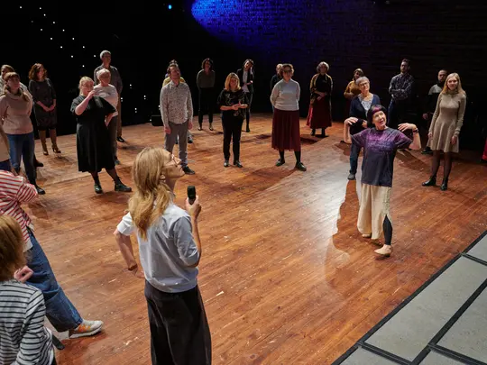 mgr Angelika Wolf i uczestnicy II Międzynarodowej Konferencji Praca z ch&oacute;rem dziecięcym