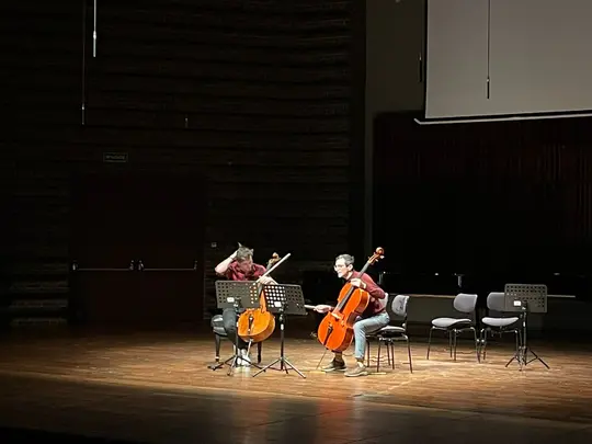 Cello Master Class and lecture "Contemporary Performance Techniques in 20th and 21st Century Cello Literature. Horizons of Performance" by Dr. Mikołaj Pałosz