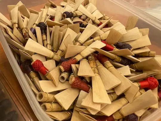 Bassoon reed production course led by Jan Wiśniowski, M.A.