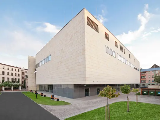 Building E, photo from the AMKL archives