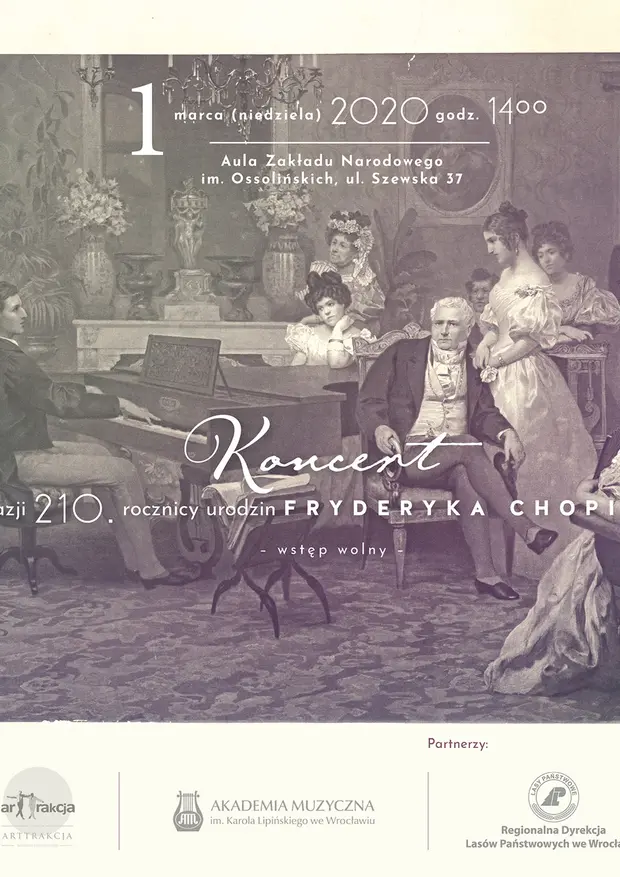 Koncert z okazji 210 rocznicy urodzin Fryderyka Chopina