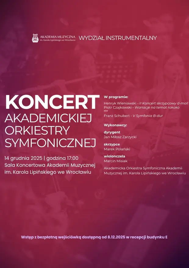 Concert by the Academic Symphony Orchestra